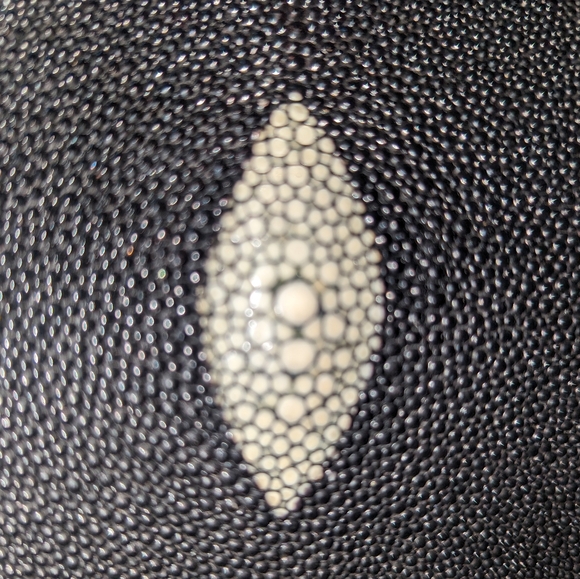 Pako Mikel Stingray black drawstring handbag. - Picture 7 of 11